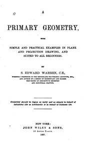Cover of: A primary geometry by S. Edward Warren