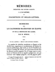 Cover of: Mémoires présentés par divers savants by 
