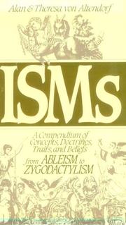 Cover of: Isms by Alan Von Altendorf, Theresa Von Altendorf