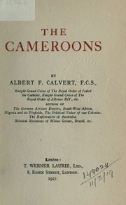Cover of: The Cameroons by Albert Frederick Calvert
