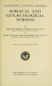 Cover of: Surgical and gynaecological nursing