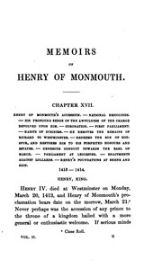 Cover of: Henry of Monmouth | James Endell Tyler