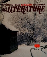 Front cover of The Random House Achievement Program in Literature by Unknown