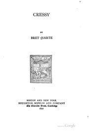 Cover of: Cressy. by Bret Harte