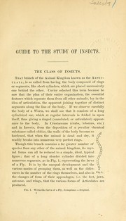 Cover of: Guide to the study of insects by Alpheus S. Packard