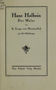 Cover of: Hans Holbein der Maler