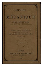 Cover of: Traité de mécanique rationnelle: à l'usage des candidats à la license et à l'agrégation