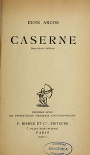 Cover of: Caserne