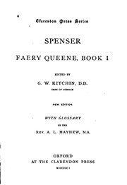 Cover of: Faery Queene: Book I