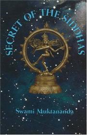 Cover of: Secret of the Siddhas by Swami Muktananda