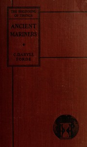 Cover of: Ancient mariners by Cyril Daryll Forde