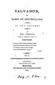 Cover of: Salvador, or, Baron de Montbelliard