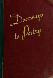 Cover of: Doorways to poetry by Louis Untermeyer