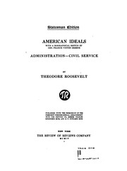 Cover of: American Ideals