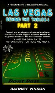 Cover of: Las Vegas Behind the Tables (Las Vegas Behind the Tables!)