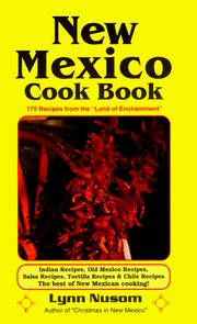 Cover of: New Mexico cook book