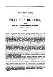 Cover of: Obras del maestro Fray Luis de León: Precédelas su vida