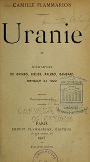 Cover of: Uranie by Camille Flammarion
