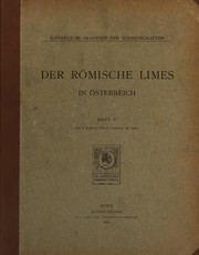 Cover of: Der römische Limes in Österreich