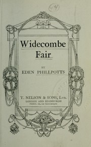 Cover of: Widecombe fair by Eden Phillpotts