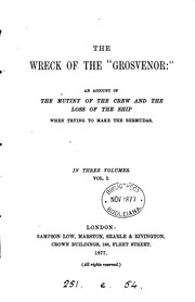 Cover of: The wreck of the 'Grosvenor' [by W.C. Russell] by William Clark Russell, Grosvenor (Ship).