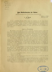 Cover of: Neue Nacktschnecken der Südsee by Rudolph Bergh