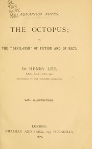 Cover of: The octopus by Henry Lee