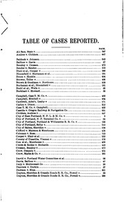 Cover of: Reports of Cases Decided in the Supreme Court of the State of Oregon by Oregon. Supreme Court., Oregon. Supreme Court.