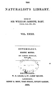 Cover of: Entomology by James Duncan