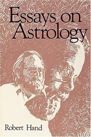 Cover of: Essays on Astrology