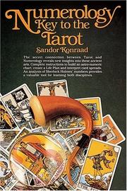 Cover of: Numerology: Key to the Tarot