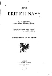Cover of: The British navy | Alfred Stenzel