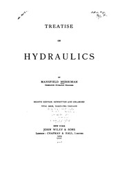 Cover of: Treatise on Hydraulics by Mansfield Merriman
