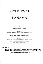 Cover of: Retrieval at Panama by Lindon W. Bates