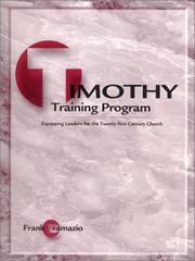 Cover of: The Timothy Training Program - Teacher Edition by Frank Damazio