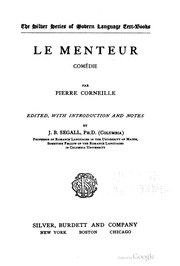 Cover of: Le menteur by Pierre Corneille