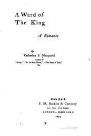A ward of the king by Katharine S. Macquoid