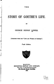 Cover of: The Story of Goethe's Life