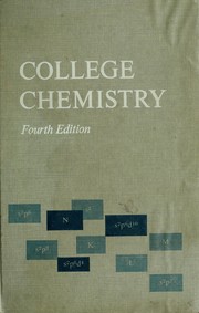 Cover of: College chemistry by G. Brooks King