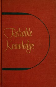 Cover of: Reliable knowledge