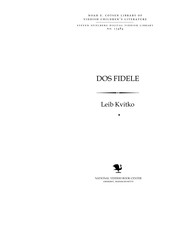 Cover of: Dos fidele