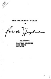 Cover of: The Dramatic Works of Gerhart Hauptmann by Gerhart Hauptmann