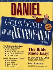 Cover of: Daniel: God's word for the biblically-inept