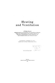 Cover of: Heating and ventilation by American School of Correspondence, Chicago.