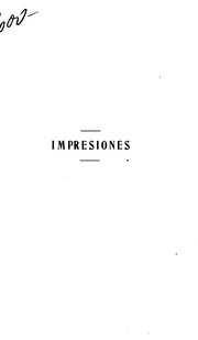 Cover of: Impressiones by 