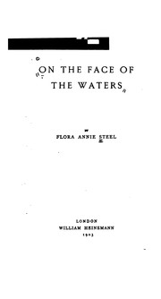 Cover of: On the Face of the Waters
