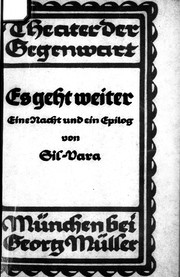 Cover of: Es geht weiter by von Gil-Vara.