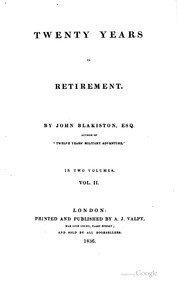 Cover of: Twenty years in retirement by John Blakiston