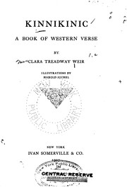 Cover of: Kinnikinic: A Book of Western Verse