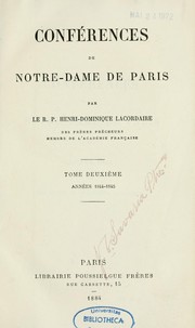 Cover of: Oeuvres by Henri-Dominique Lacordaire